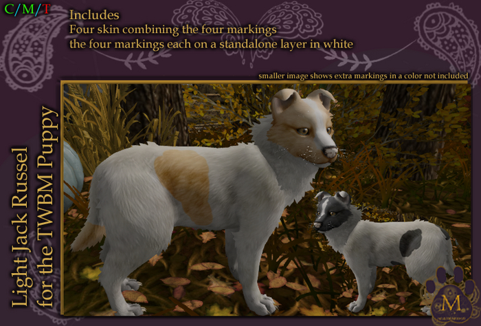*M* TWBM Puppy Light Jack Russel Unpacker