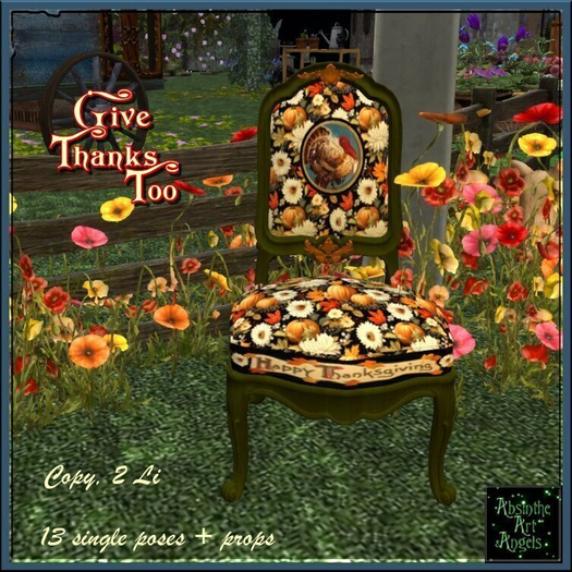 Give Thanks 2 Goth Chair