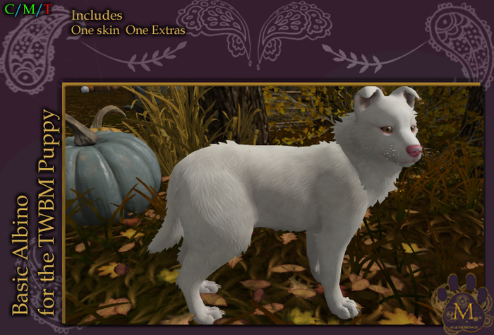 *M* TWBM Puppy Basic Albino Unpacker