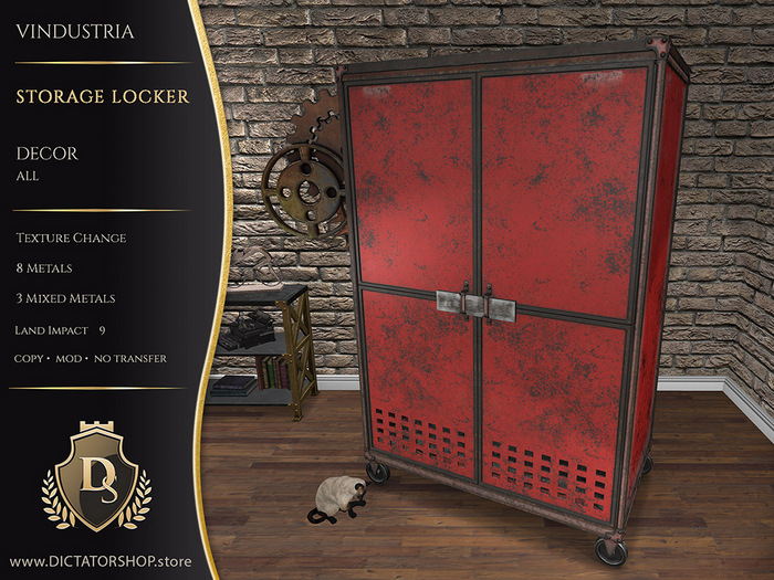 [Ds] Vindustria - Storage Locker DECOR