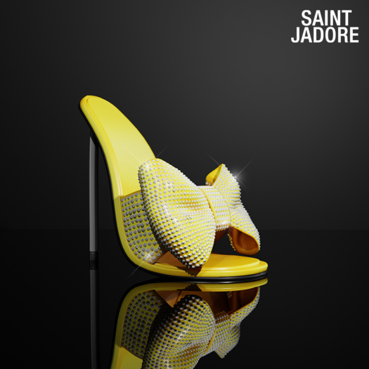 [SAINT JADORE] Briana Heels - Yellow