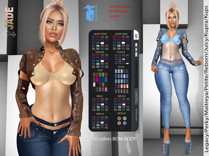  Jade Outfit By BlackbirdLace