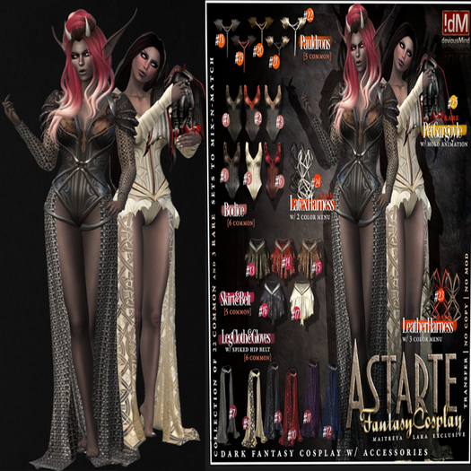 10 !dM Astarte **RUBY** Silk (BOX LARA)