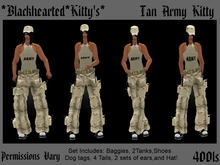 *BHK* Tan Army Kitty*Male*