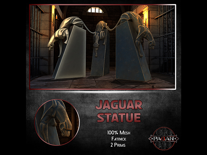 [Pagan]  Jaguar statue fatpack