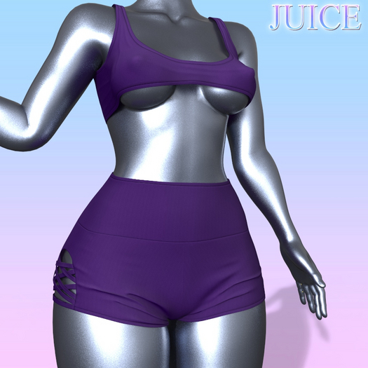 Purple Sports Outfit