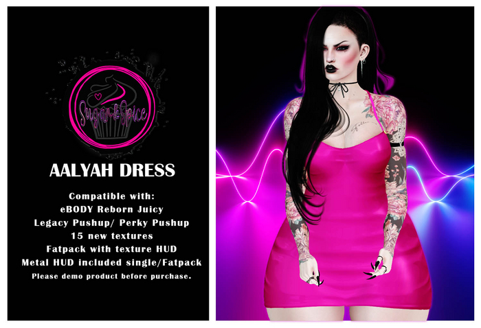 SNS AALYAH DRESS SOFT ROSE