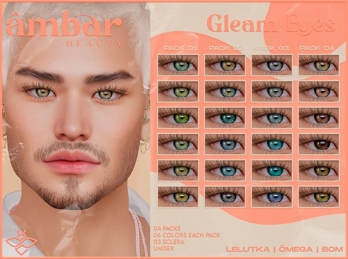 AMBAR BEAUTY - GLEAM EYES - FATPACK (ADD ME)
