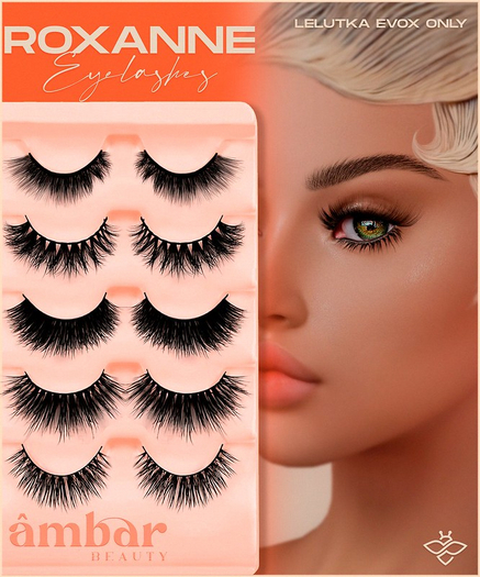 AMBAR BEAUTY - ROXANNE EYELASHES - {ADDME}