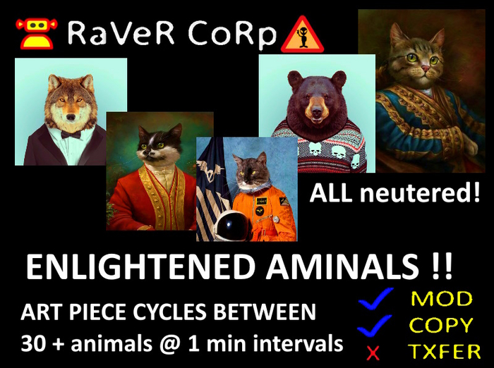 SKADEN .-. Enlightened aminals