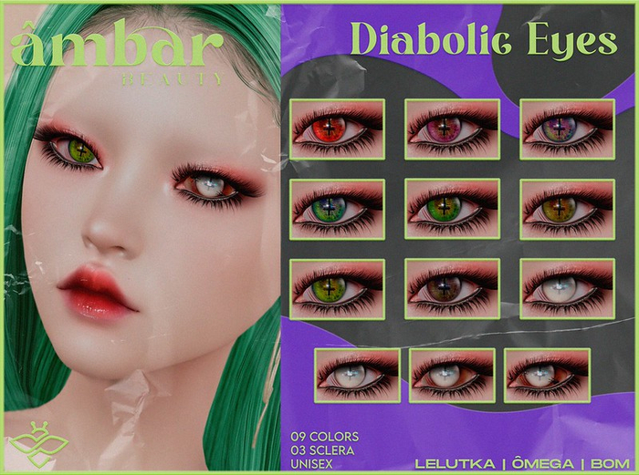 AMBAR BEAUTY - DIABOLIC EYES - {ADDME}