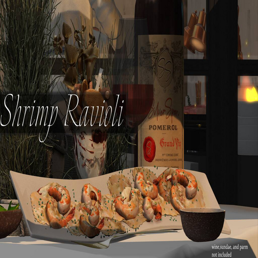[S.S.] Shrimp Ravioli