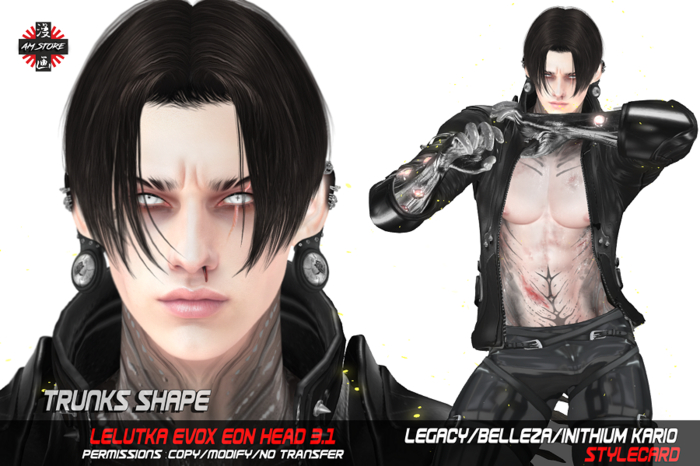 LeLUTKA Eon Head 3.1 Trunks Shape