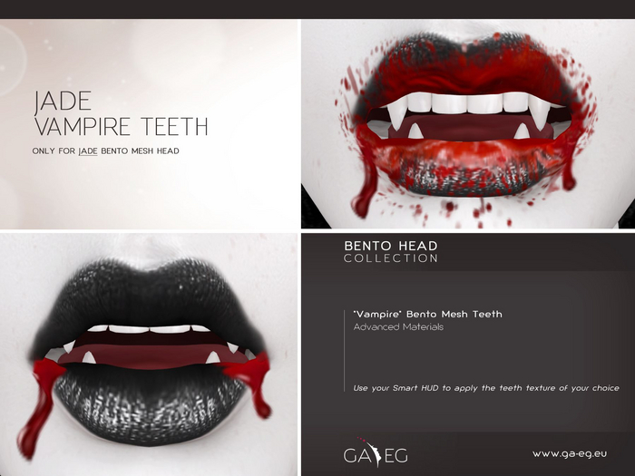 [GA.EG] Jade Bento Vampire Teeth