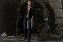 ::K:: Loose Straight Jeans Medium [wear]