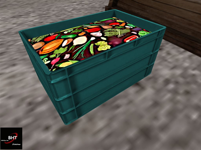 BHT Vegetable Crate gruen