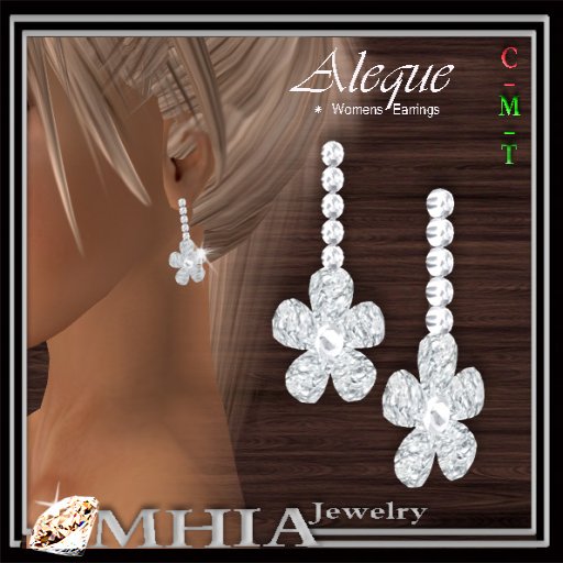 Aleque Earrings silver [BOXED]