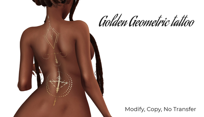 *Goldengeometric Tattoo*