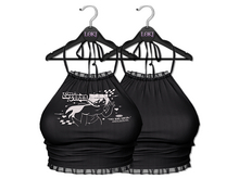 Loki - Polly Halter Top - Black