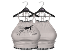 Loki - Polly Halter Top - Grey