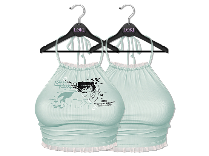 Loki - Polly Halter Top - Mint