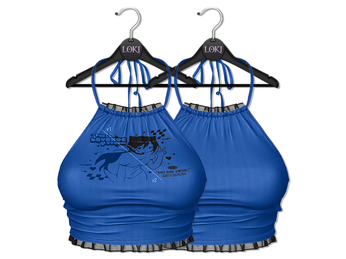 Loki - Polly Halter Top - Navy