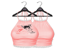 Loki - Polly Halter Top - Peach
