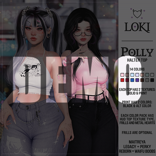 Loki - Polly Halter Top - DEMO