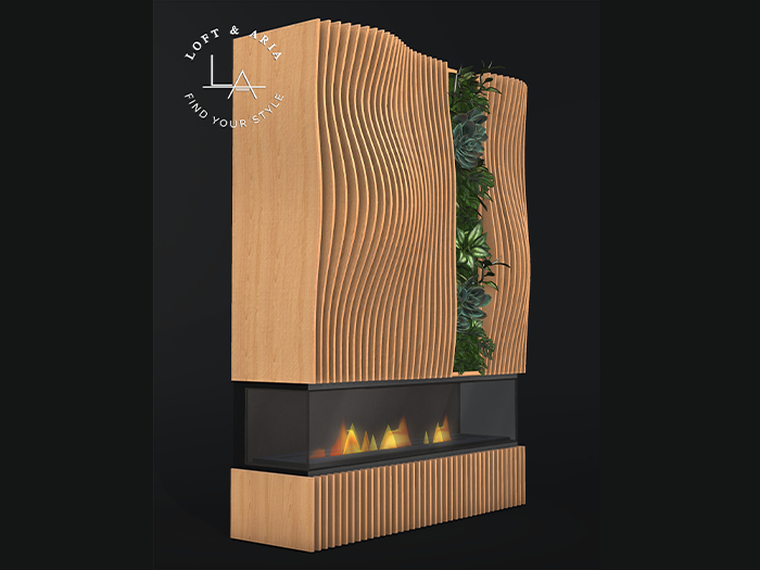 Loft & Aria - BryMich Fireplace