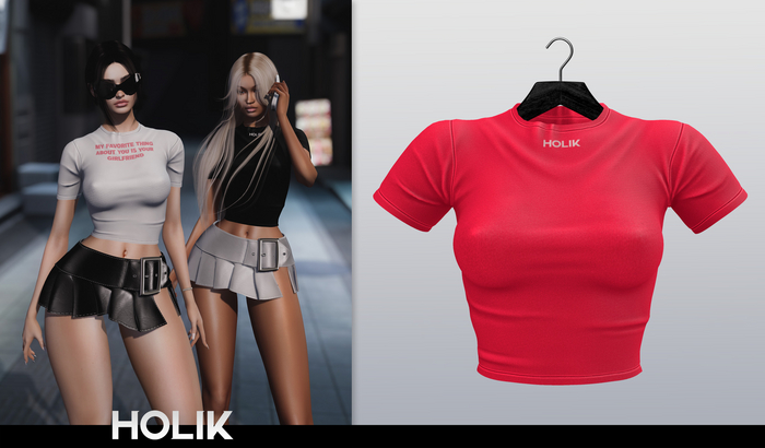 holiK. - Angeles Top - Neon Pink