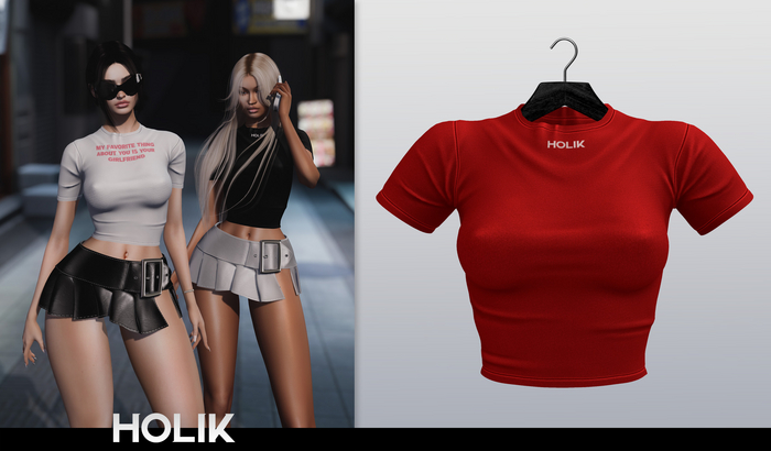 holiK. - Angeles Top - Red