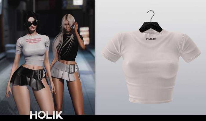 holiK. - Angeles Top - White