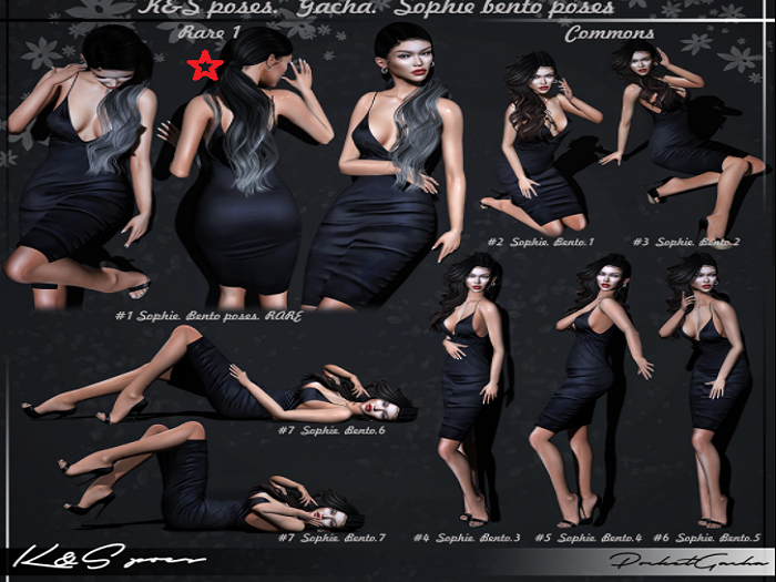 <K&S> Sophie. Bento poses. RARE #1
