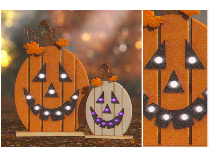 Trick or Treat Pumpkin Decor Set  