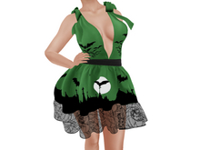 REVOLUTION - Hallow Dress (Green)