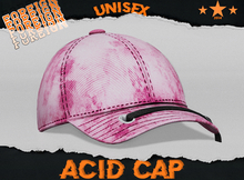 Bleach Stain Plain Cap -Pink