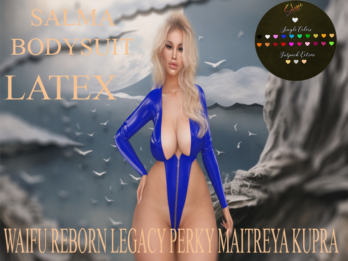 :SELENE: Salma bodysuit FATPACK HUD LATEX