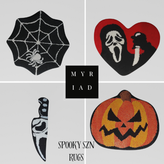 VersaHouse- Spooky Szn Rugs