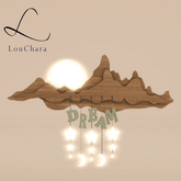 LouChara Dreamers Bedroom Wall Decor