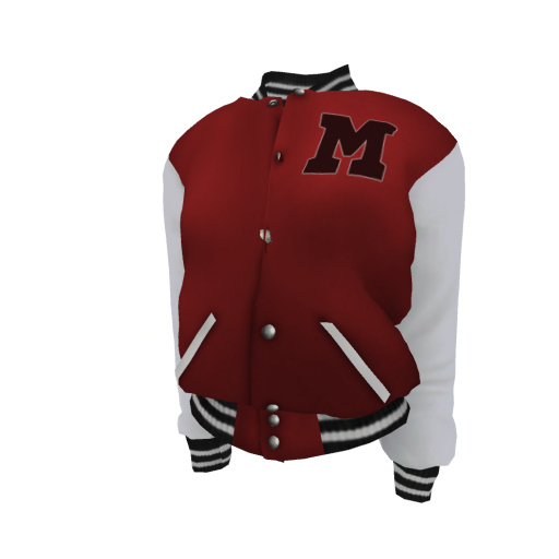 DTC - Varsity jacket Red  - Maitreya 