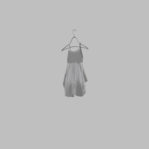 Clothes Hanger with shorty nighty (tintable)