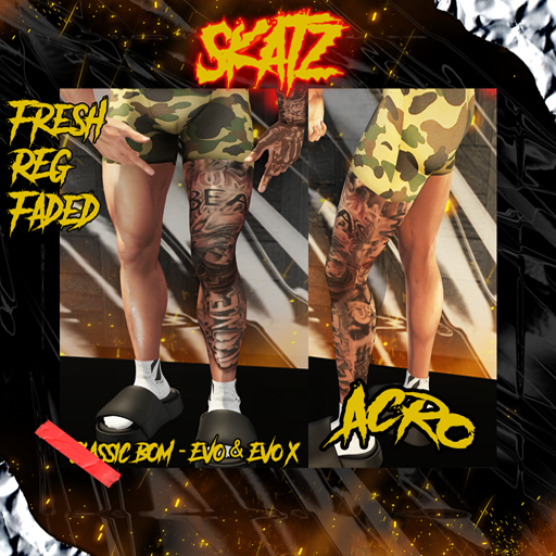 Acro Leg Tat / / / Skatz