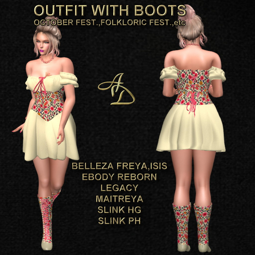 OUTFIT WITH BOOTS_OCTOBER FEST. DEMO
