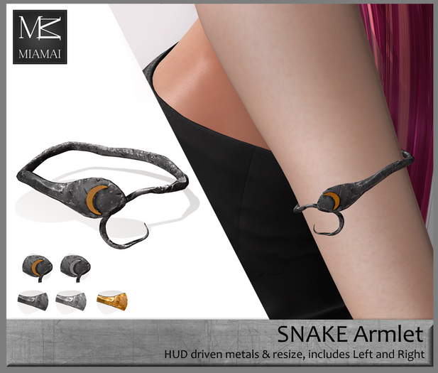 Miamai_Snake Armlet DEMO