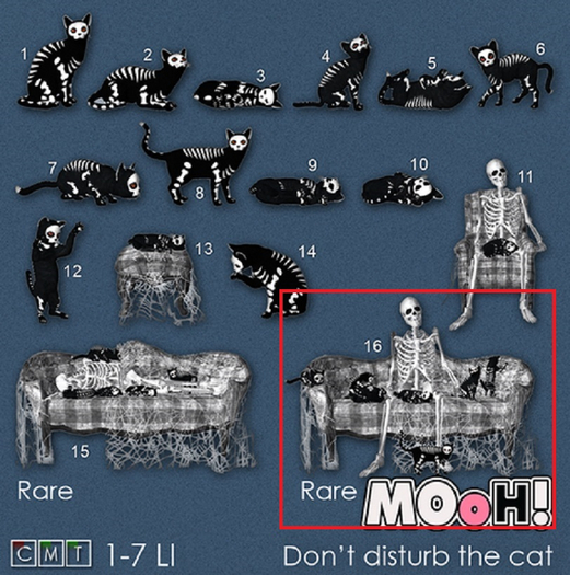 16. MOoH! Crazy cat person sofa sitting 7LI RARE