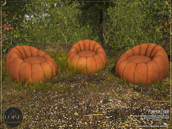 LORE Pumpkin Chair 