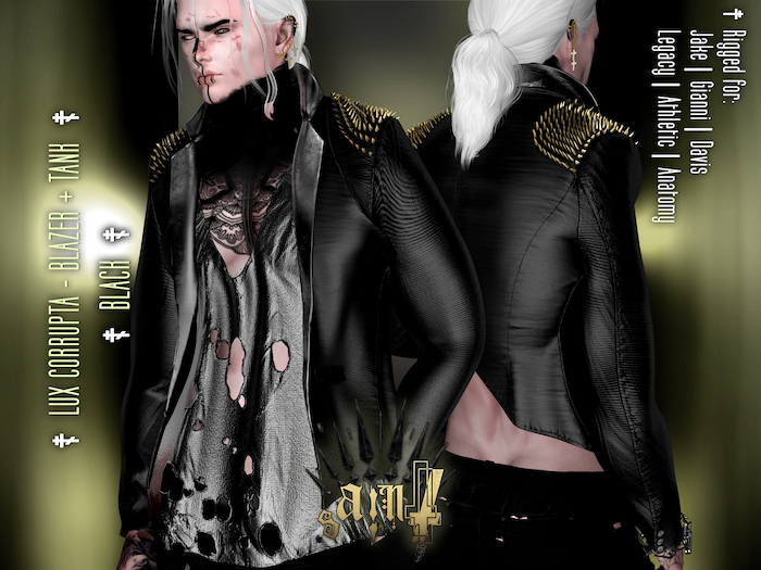 !:.sAINT.:! Lux Corrupta - BLACK