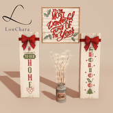 LouChara Holiday Joy Decor Set 