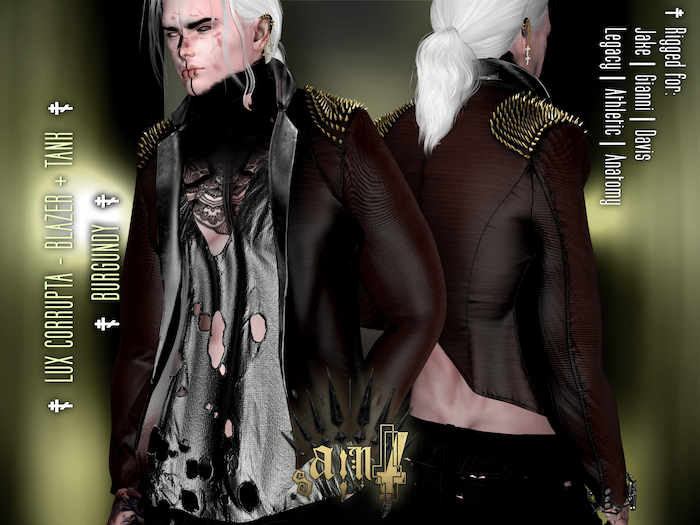 !:.sAINT.:! Lux Corrupta - BURGUNDY