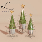 LouChara Topiary Christmas Trees